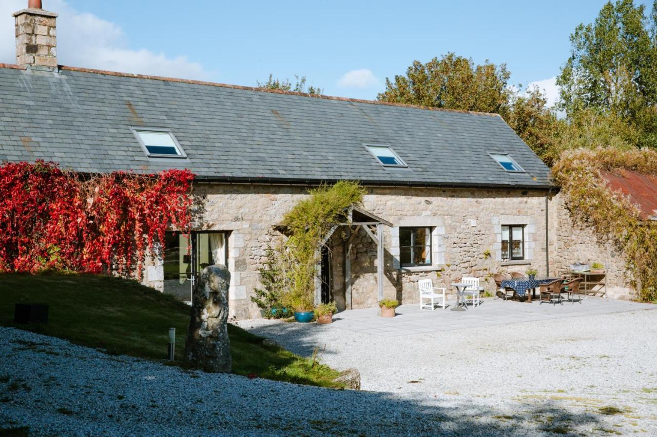 Higher Weddicott Barn Holiday Cottage - Self Catering Chagford Extérieur photo