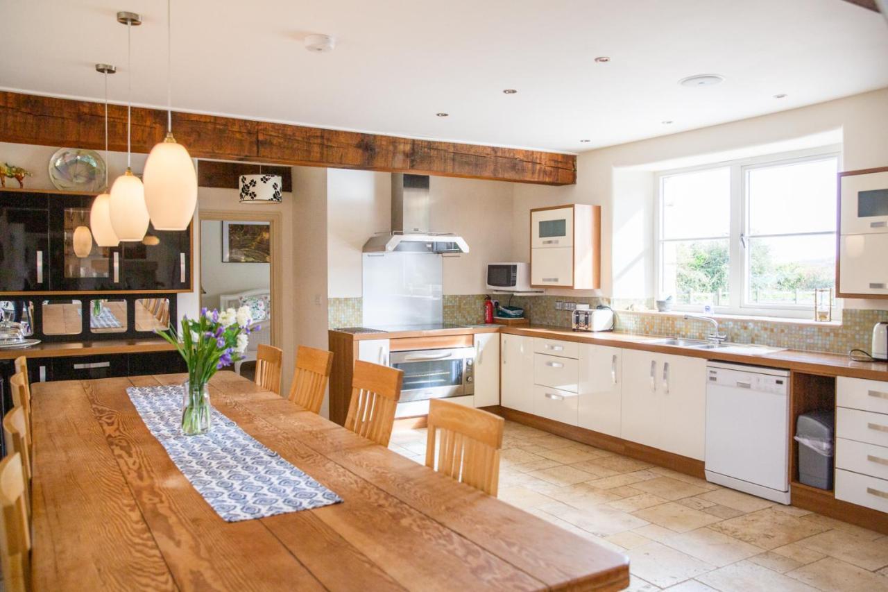 Higher Weddicott Barn Holiday Cottage - Self Catering Chagford Extérieur photo
