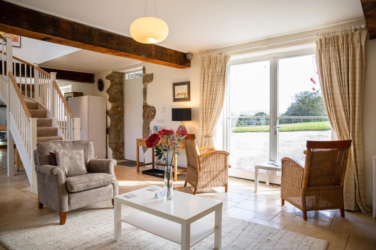 Higher Weddicott Barn Holiday Cottage - Self Catering Chagford Extérieur photo